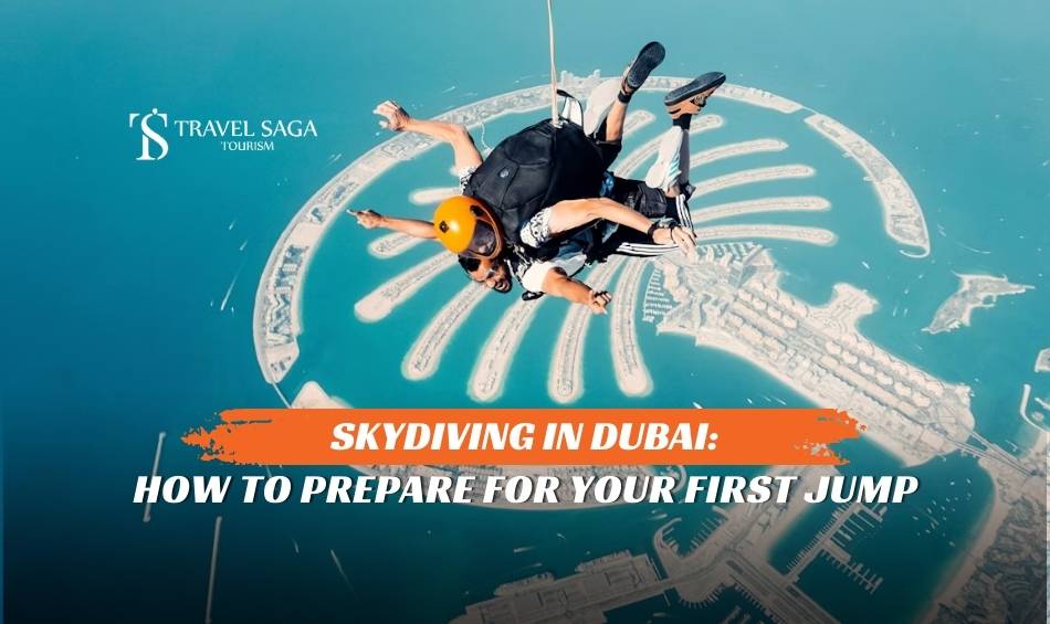 Skydiving in Dubai