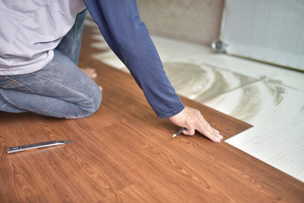 Luxury Vinyl Tile Flooring