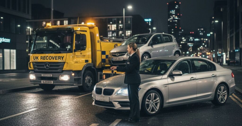 24/7 accident replacement vehicle hire service providing a like-for-like car after a road accident in the UK