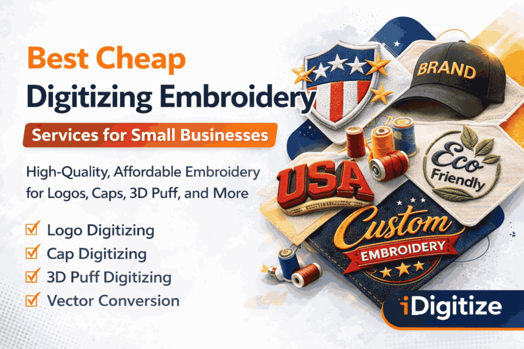 Best Cheap Digitizing Embroidery Services for Small Businesses