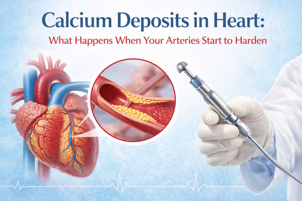 Calcium Deposits in Heart: Causes, Risks, and How Rotational Atherectomy Helps Treat Severe Heart Calcification