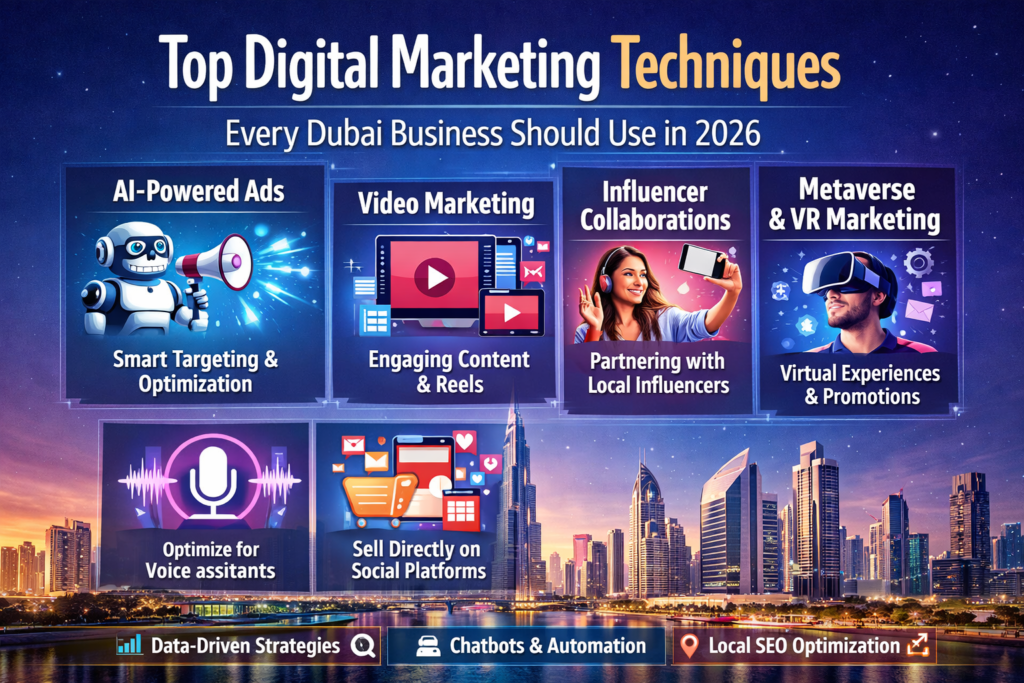 Top Digital Marketing Techniques Every Dubai Business Should Use in 2026