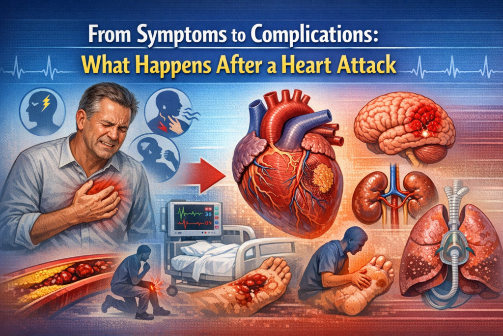 From Symptoms to Complications: What Happens After a Heart Attack