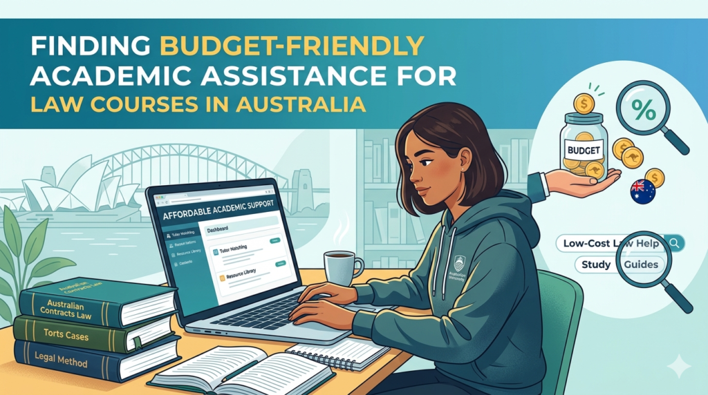 Finding Budget-Friendly Academic Assistance for Law Courses in Australia