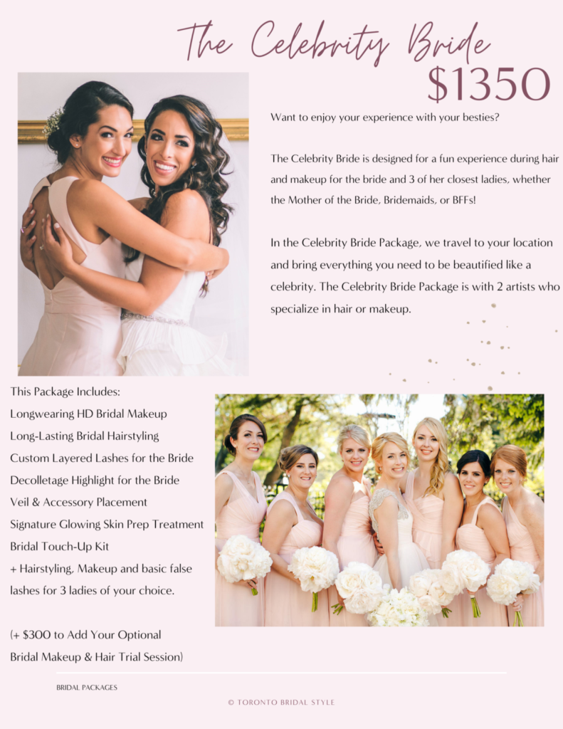Bridal Hair and Makeup Toronto for Your Big Day