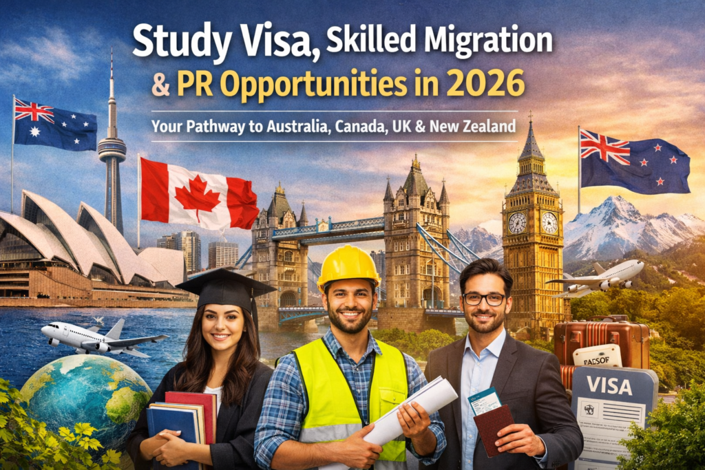 Study Visa, Skilled Migration, and PR Opportunities in 2026