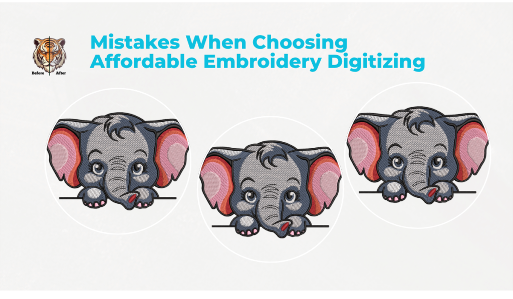 Mistakes When Choosing Affordable Embroidery Digitizing