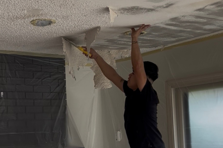 Best Popcorn Removal Company for Smooth Ceiling Finish!