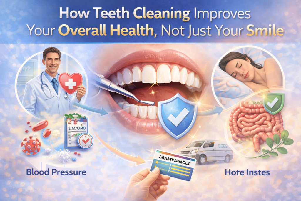 How Teeth Cleaning Improves Your Overall Health, Not Just Your Smile