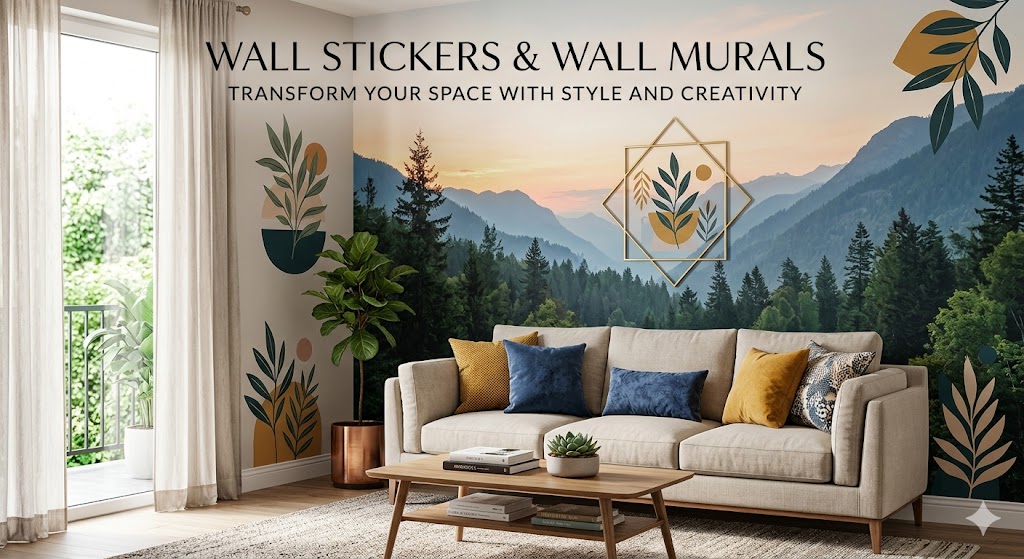 Wall Stickers & Wall Murals – Transform Your Space with Style and Creativity