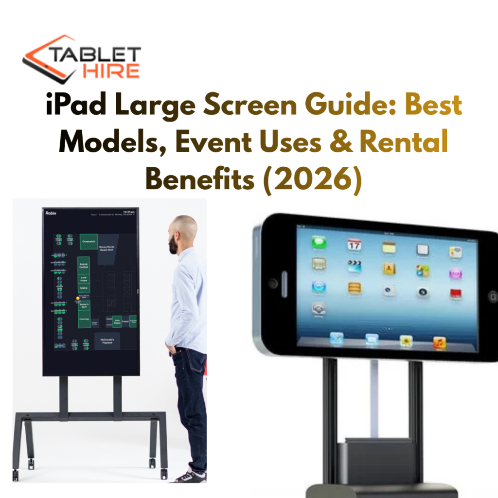iPad Large Screen Guide: Best Models, Event Uses & Rental Benefits (2026)