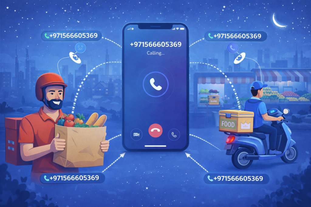 What to Look for in a Call Masking Solution for UAE Marketplaces and Delivery Businesses