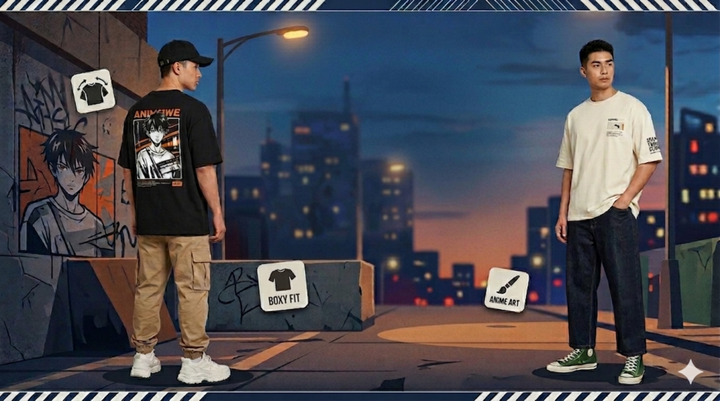 Street wear Mastery: The Ultimate Guide to the Boxy Graphic Tee