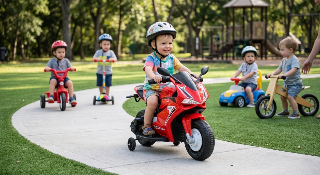 kids small electric bike