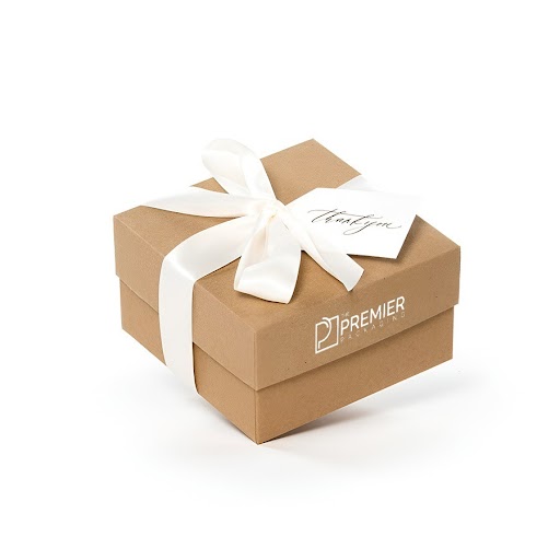 large kraft gift box