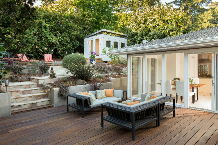 outdoor living remodel