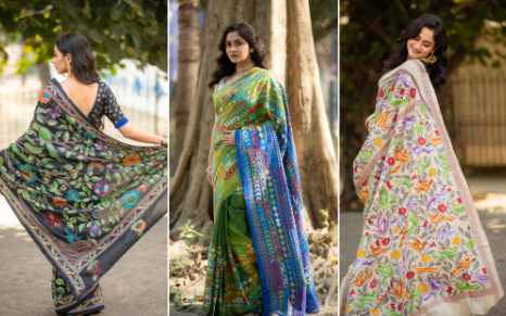 Kantha Saree