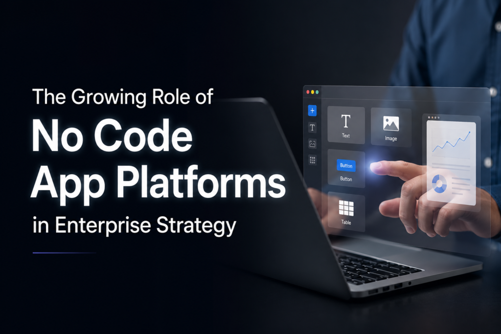 The Growing Role of No Code App Platforms in Enterprise Strategy