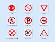 road safety signs