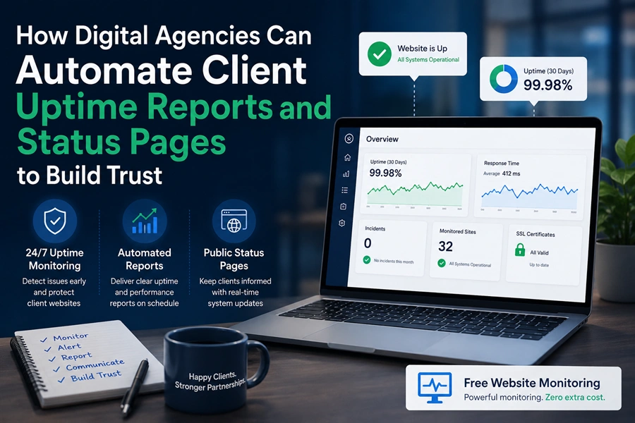 How Digital Agencies Can Automate Client Uptime Reports and Status Pages to Build Trust