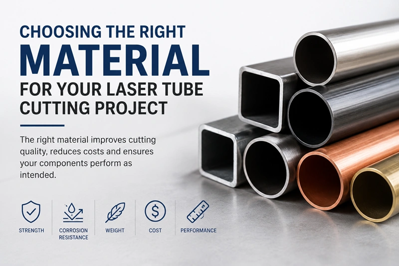 Choosing the Right Material for Your Laser Tube Cutting Project