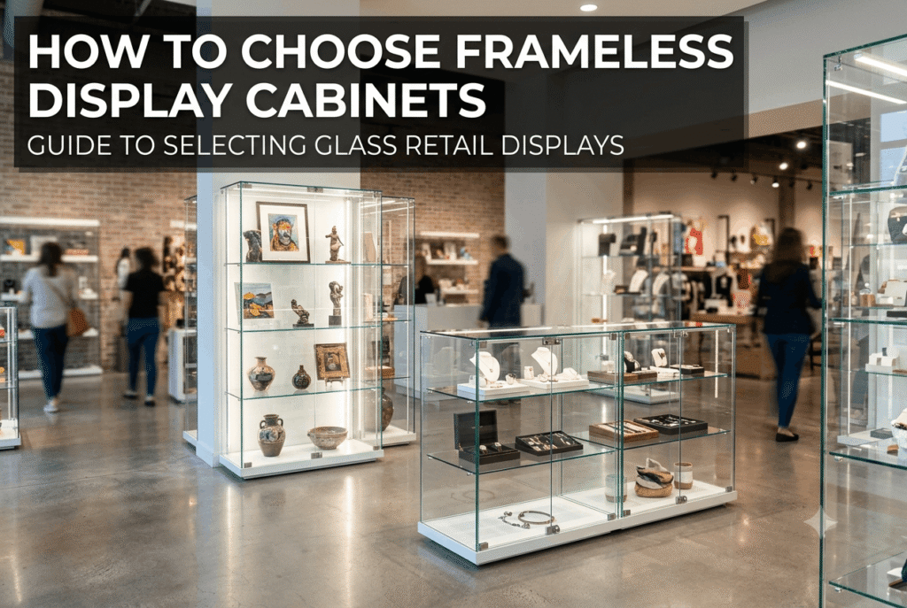 How to Choose Frameless Display Cabinets