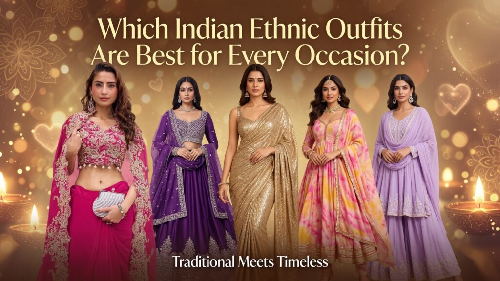 Which Indian Ethnic Outfits Are Best for Every Occasion
