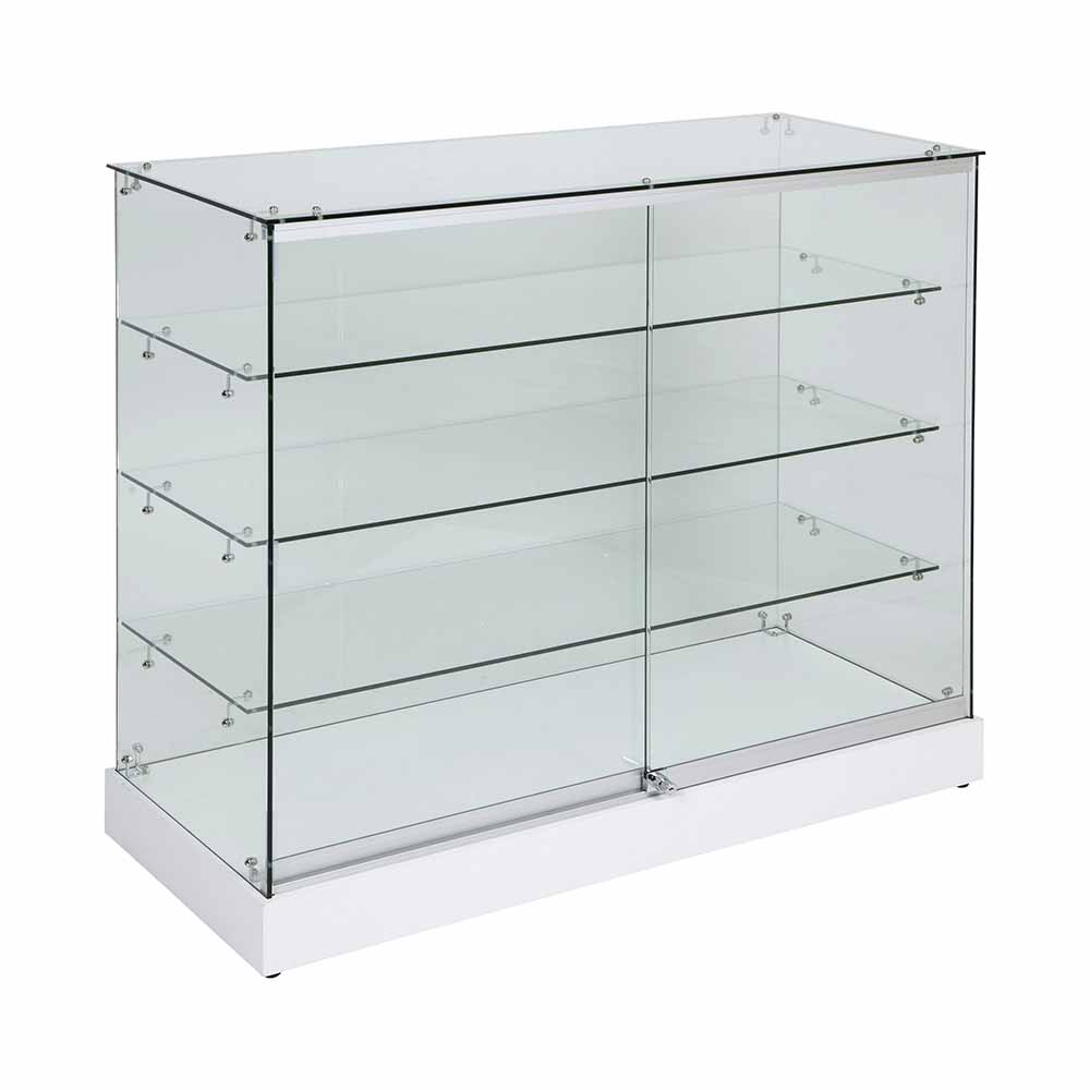 frameless display cabinets