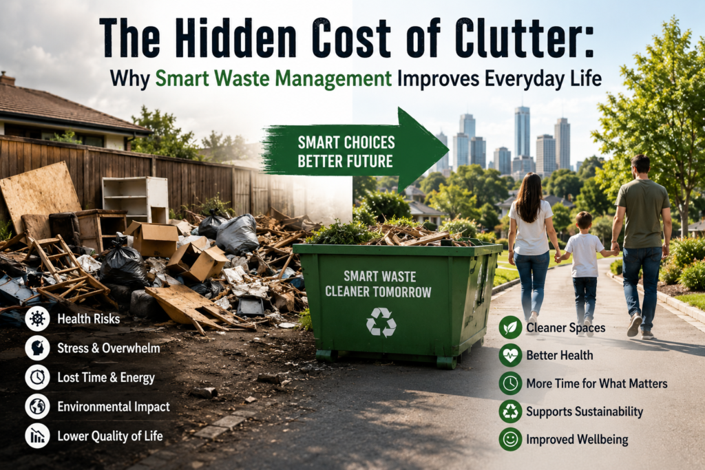 The Hidden Cost of Clutter: Why Smart Waste Management Improves Everyday Life